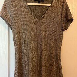 White House Black Market Shimmering Short Sleeve Top